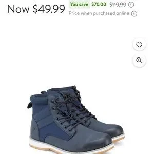BRAND NEW IN BOX X-RAY NAVY MEN\'S LACE UP BOOT SIZE 11 STYLE No XRW1523 $_12.JPG?set_id=880000500F main image 2